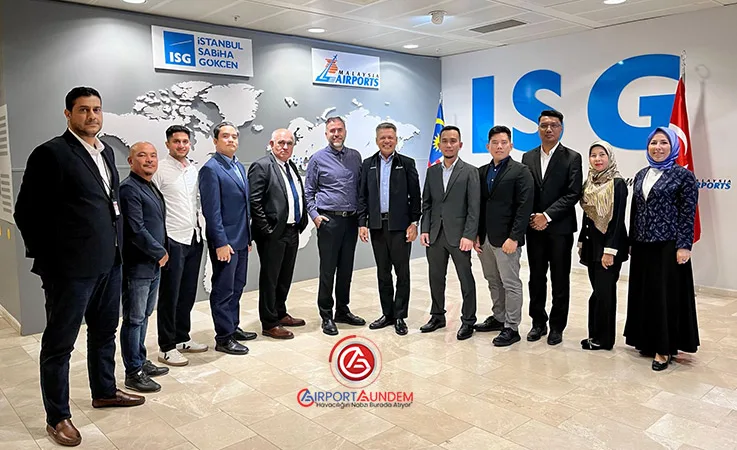 Sabiha-Gökçen-Havalimanı,-Malezyalı-Yöneticileri-Ağırladı
