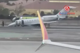 San Diego’da Jet İniş Takımı Çöktü, Hava Trafiğini Felç Oldu