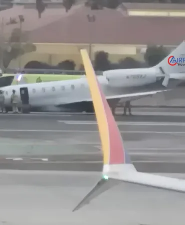 San Diego’da Jet İniş Takımı Çöktü, Hava Trafiğini Felç Oldu