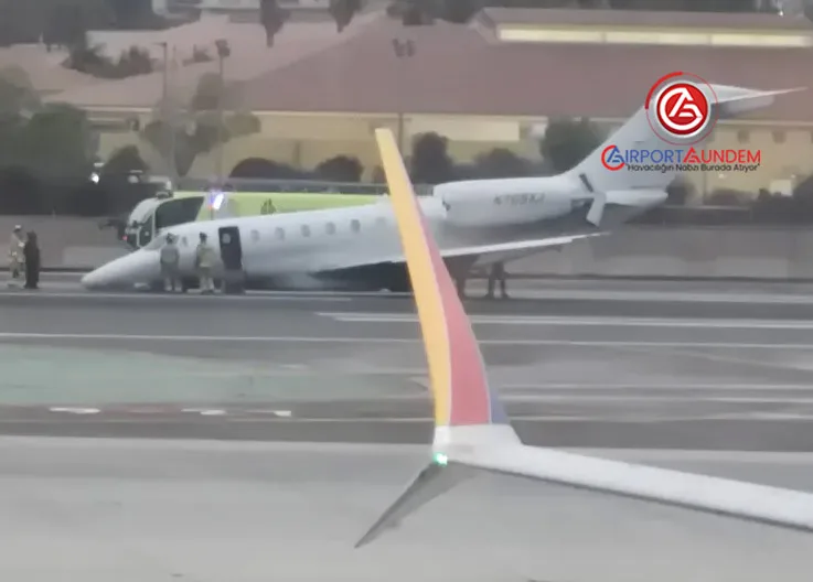 San Diego’da Jet İniş Takımı Çöktü, Hava Trafiğini Felç Oldu