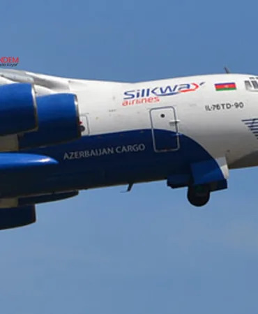 Silk Way Uçağı Tel Aviv’e Türkiye Üzerinden İndi