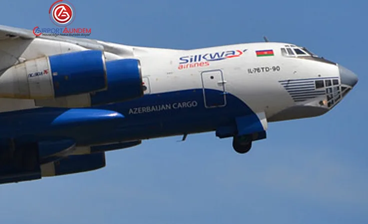 Silk Way Uçağı Tel Aviv’e Türkiye Üzerinden İndi