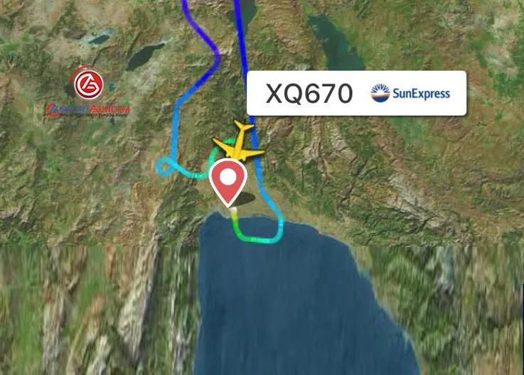 SunExpress Uçuşunda Acil Durum Prosedürü Uygulandı