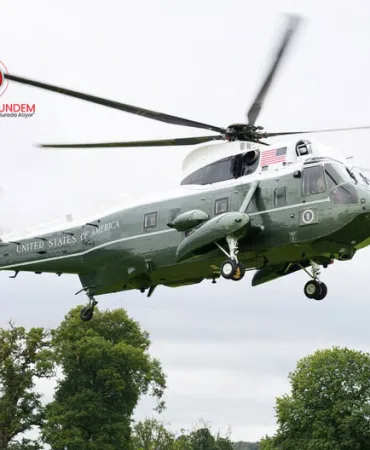 Trump’ın Helikopteri İngiltere’de Acil İniş Yaptı
