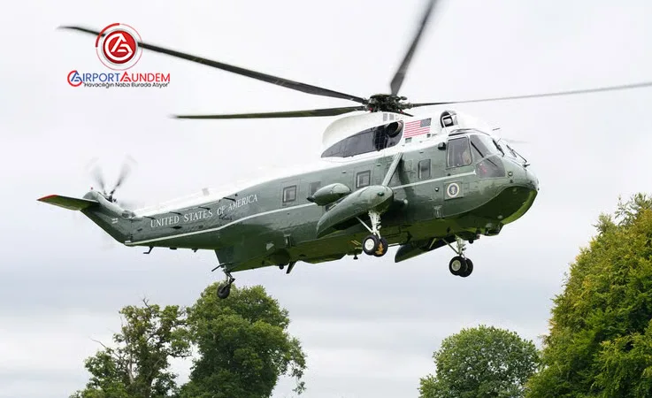 Trump’ın Helikopteri İngiltere’de Acil İniş Yaptı