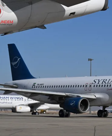 Türkiye, Suriye Hava Ulaşımına Can Damarı Oluyor