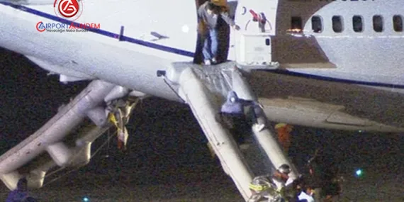 United Airlines Uçağı Japonya’da Yangın Alarmı Nedeniyle Acil İniş Yaptı