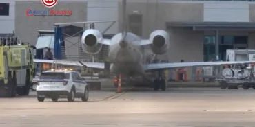 United Express 4969 Seferinde Duman Alarmı