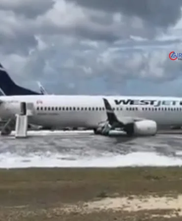 WestJet 737-800’ün Sağ Ana İniş Takımı Çöktü, Pist Geçici Olarak Kapatıldı