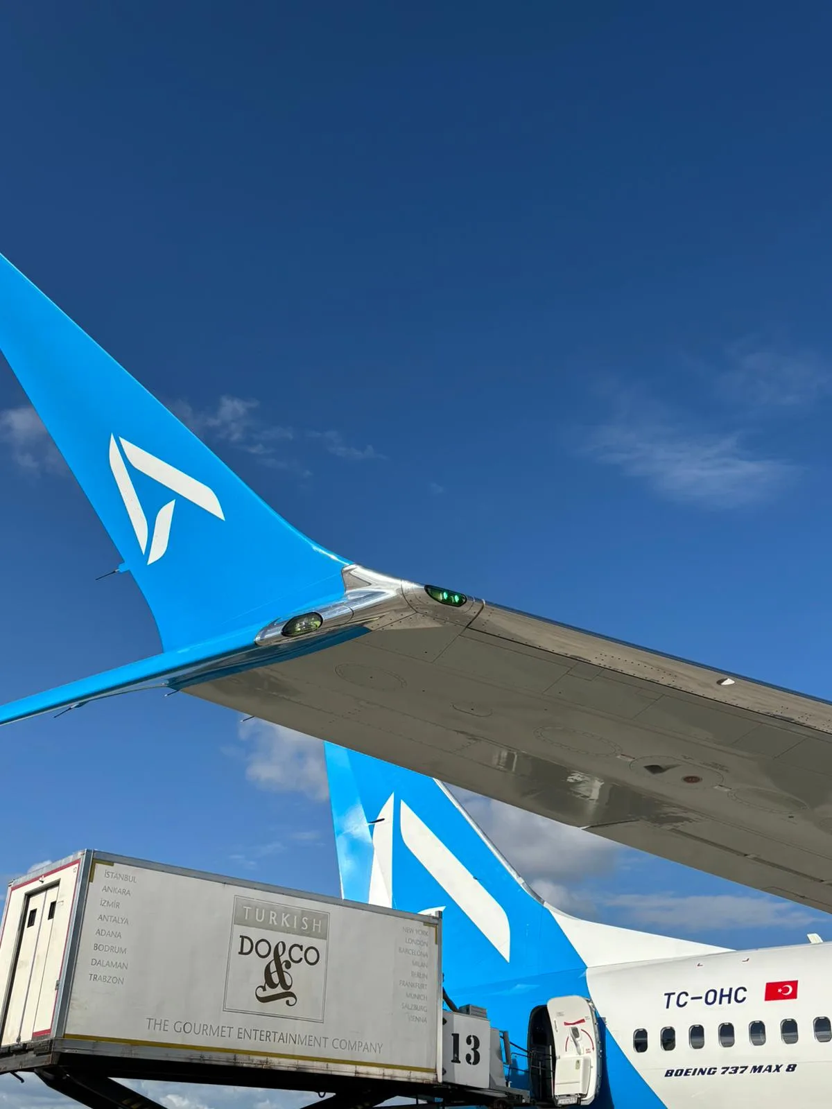 AJet’in Yeni Boeing 737-8 MAX Uçağı İlk Seferini Gerçekleştirdi