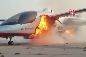 XPeng AeroHT Uçan Arabaları Havada Çarpıştı