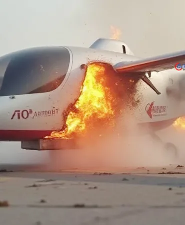 XPeng AeroHT Uçan Arabaları Havada Çarpıştı