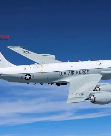 ABD RC-135U, Avrupa Semalarında Rusya’yı Gözlemledi