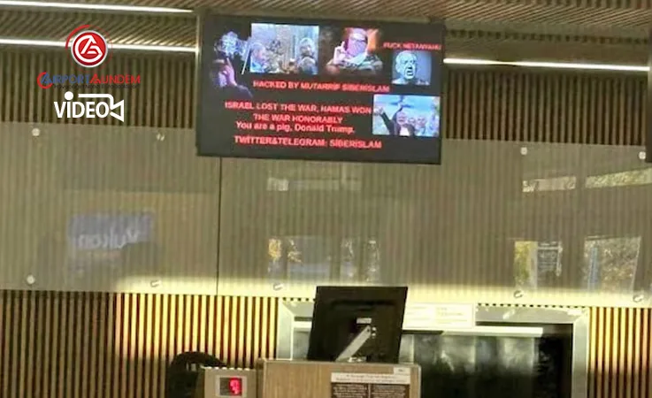 ABD ve Kanada’daki Havalimanları Hacklendi! "Özgür Filistin" Mesajı