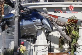 ABD’de Bell 222 Faciası: Helikopter Otoparka Çakıldı!