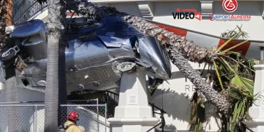 ABD’de Bell 222 Faciası: Helikopter Otoparka Çakıldı!