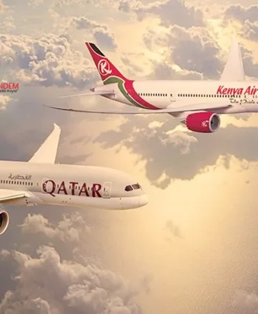 Afrika-Asya Hava Köprüsü: Qatar ve Kenya Airways Güçlerini Birleştirdi