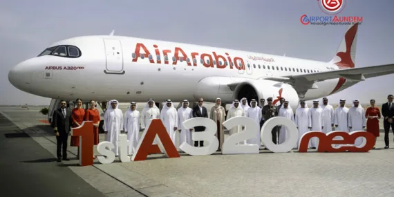 Air Arabia’dan 120 Uçaklık Siparişte İlk Teslimat Yapıldı