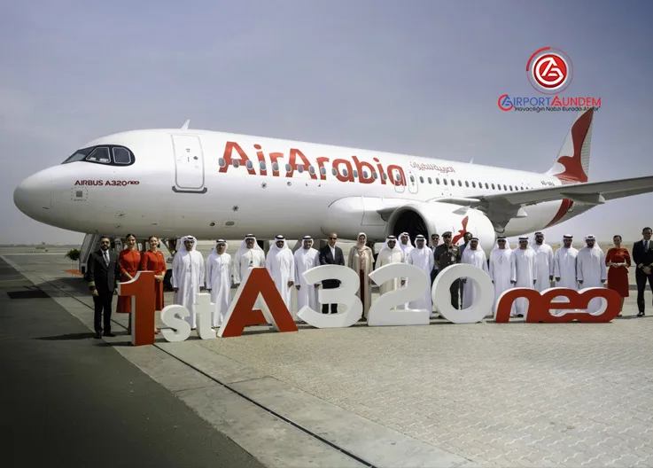 Air Arabia’dan 120 Uçaklık Siparişte İlk Teslimat Yapıldı