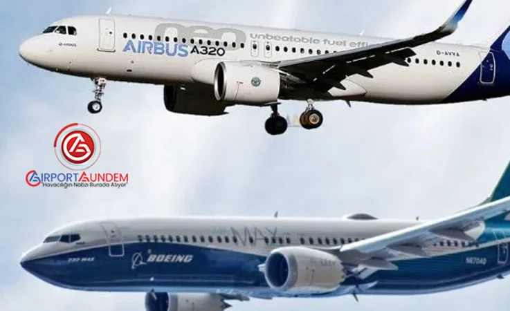 Airbus A320, Boeing 737’yi Geçerek Dünya Rekoru Kırdı