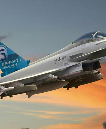 Almanya, 20 Yeni Eurofighter Typhoon Uçağı Sipariş Etti
