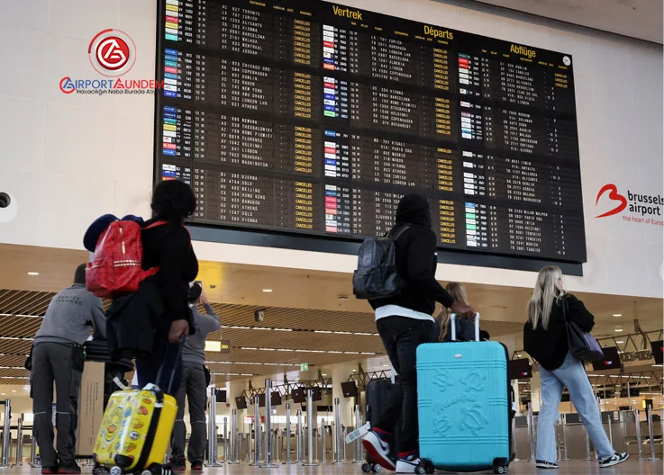 Belçika ulaşım felç: Havalimanları ve toplu taşıma durdu