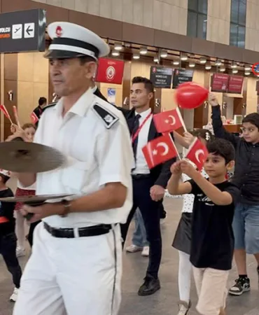 Çukurova Havalimanı’nda 29 Ekim’e Renkli ve Yenilikçi Kutlama