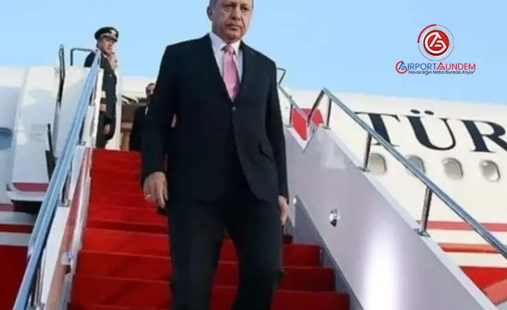 Cumhurbaşkanı Erdoğan’ın Uçağı Pisti Pas Geçti