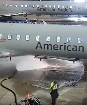Dallas’ta Jet Yakıtı Sızıntısı! Havalimanında Korku Dolu Dakikalar