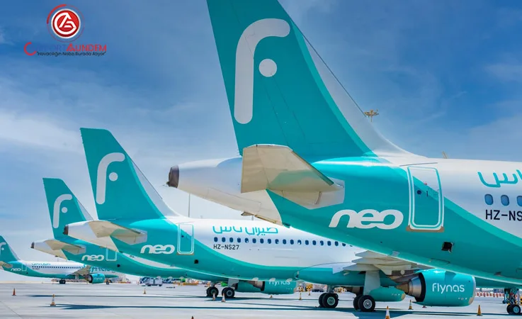 Flynas Filosunu Genişletiyor: A320neo Sayısı 60’a Çıktı