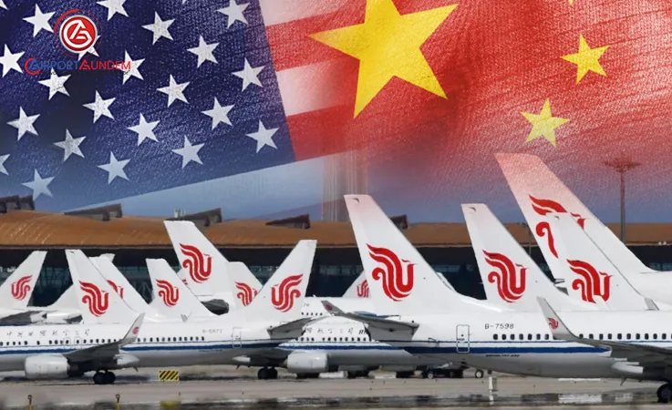 Hava Savaşı Kızışıyor: ABD’den Çin’e Uçuş Darbesi!