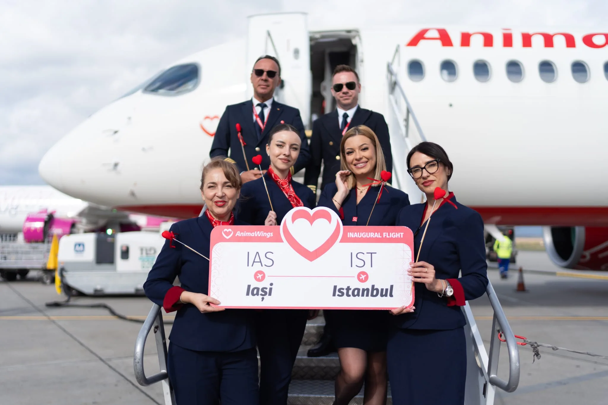 İstanbul Havalimanı'nın 115. Hava Yolu AnimaWings Uçuşlara Başladı