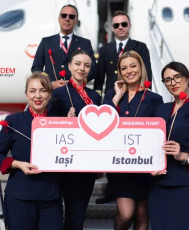 İstanbul Havalimanı'nın 115. Hava Yolu AnimaWings Uçuşlara Başladı