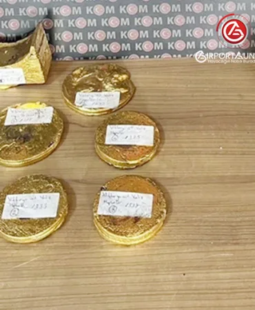 Kapadokya Havalimanı’nda 61 Kilo Kaçak Altın Ele Geçirildi!