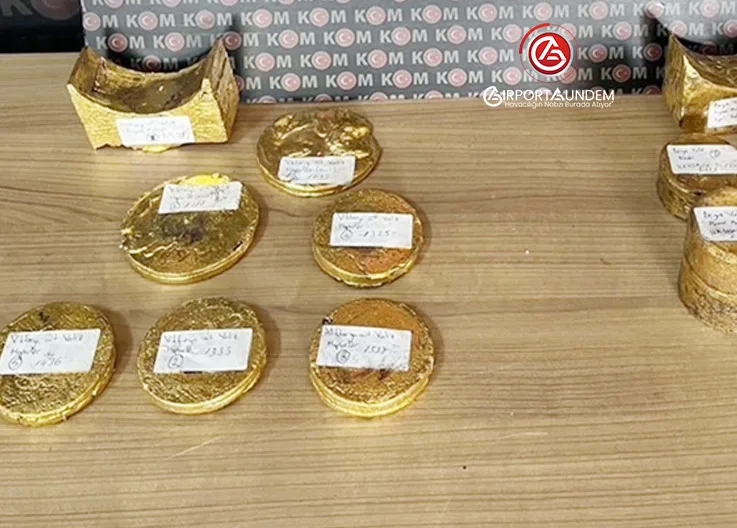 Kapadokya Havalimanı’nda 61 Kilo Kaçak Altın Ele Geçirildi!