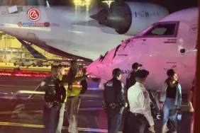 New York LaGuardia’da İki Delta Uçağı Çarpıştı