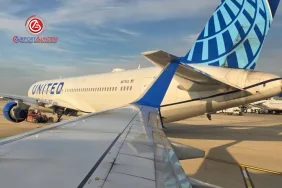 O’Hare’da uçak kanadı diğer uçağa çarptı