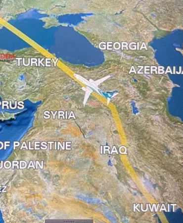 Oman Air, İsrail’i Haritadan Sildi