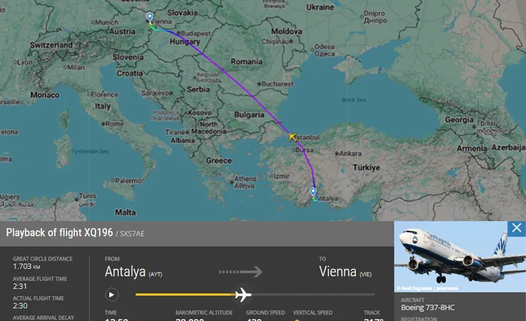 SunExpress Seferinde Yolcu Hayatını Kaybetti