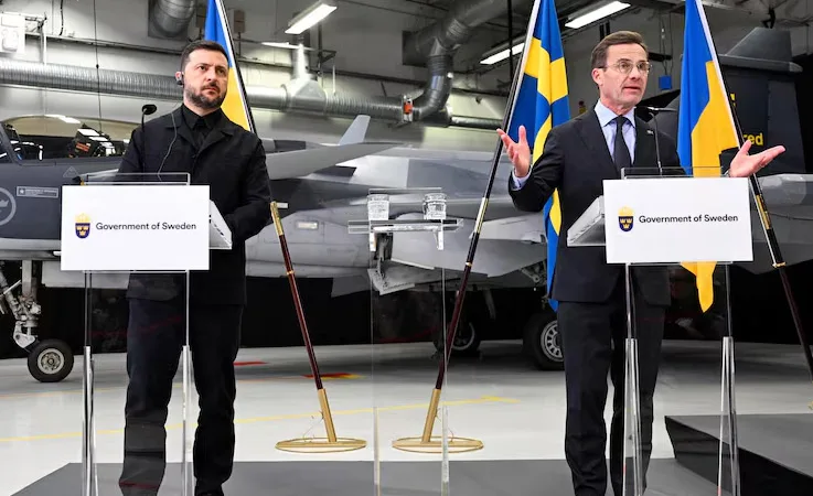 İsveç, Ukrayna’ya 150 adet Gripen-E savaş uçağı satmaya hazır