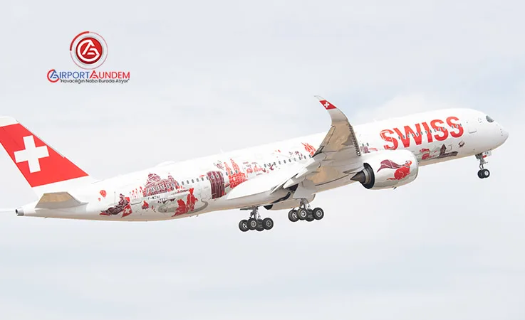 Swiss International Air Lines, İlk Airbus A350-900 Uçağını Teslim Aldı