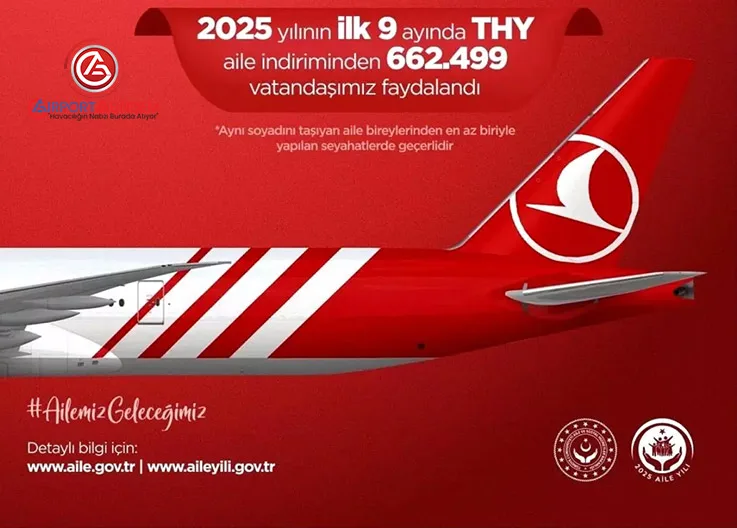 THY Aile İndirimiyle 662 Bin Vatandaş Uçtu!