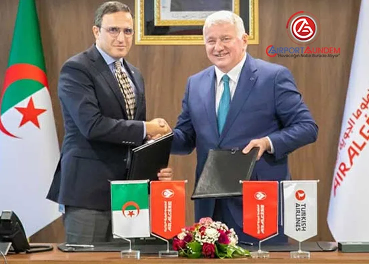 THY ile Cezayir Hava Yolları Ortaklığıyla Uçuş Ağı Genişliyor