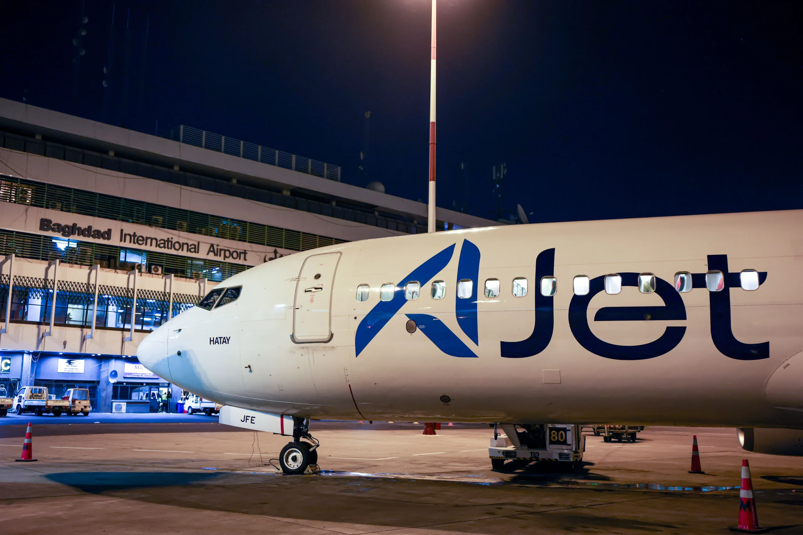 AJet Ankara–Bağdat Uçuşlarını Başlattı. Yeni Hat Açıldı