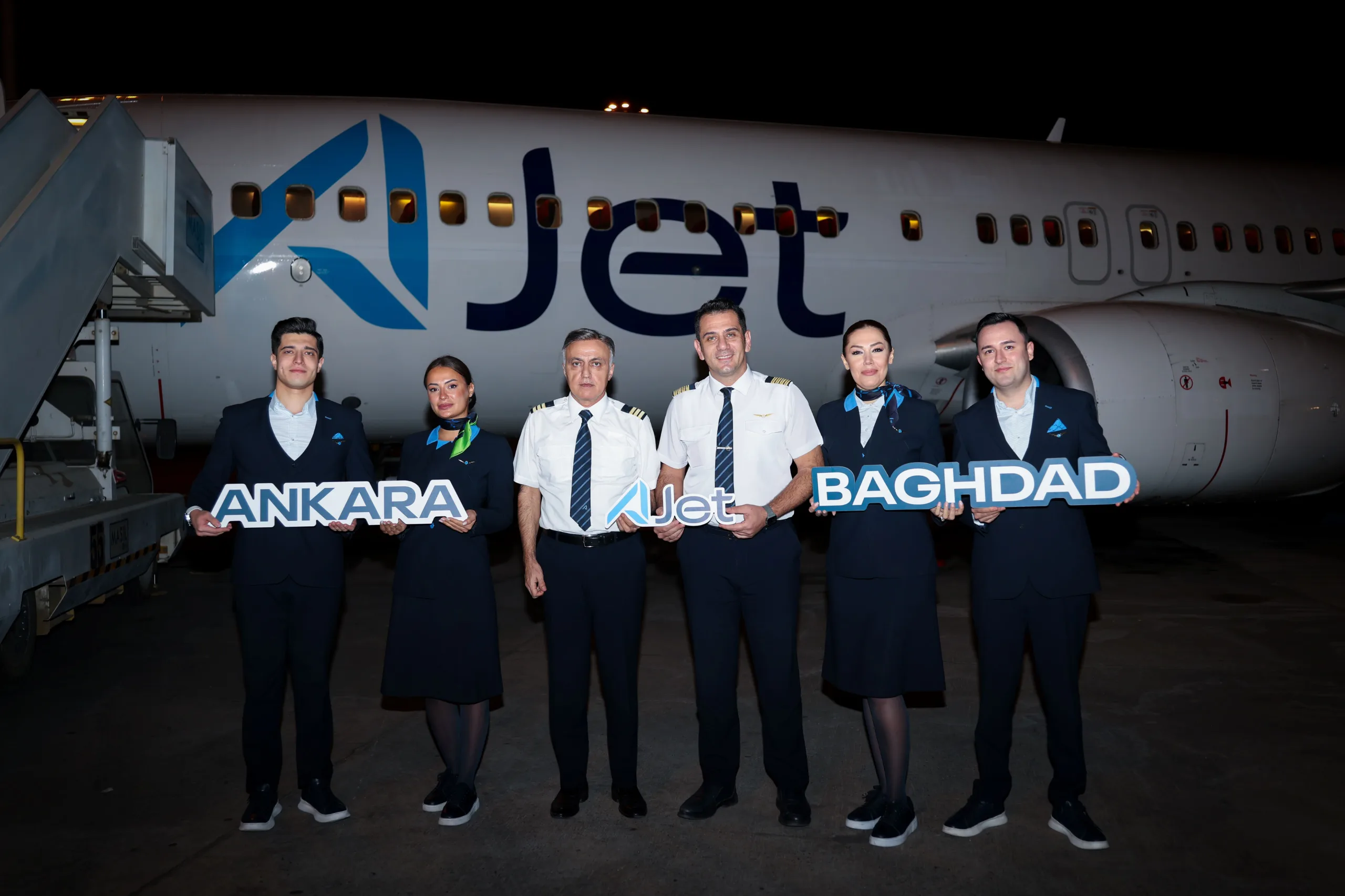 AJet Ankara–Bağdat Uçuşlarını Başlattı. Yeni Hat Açıldı