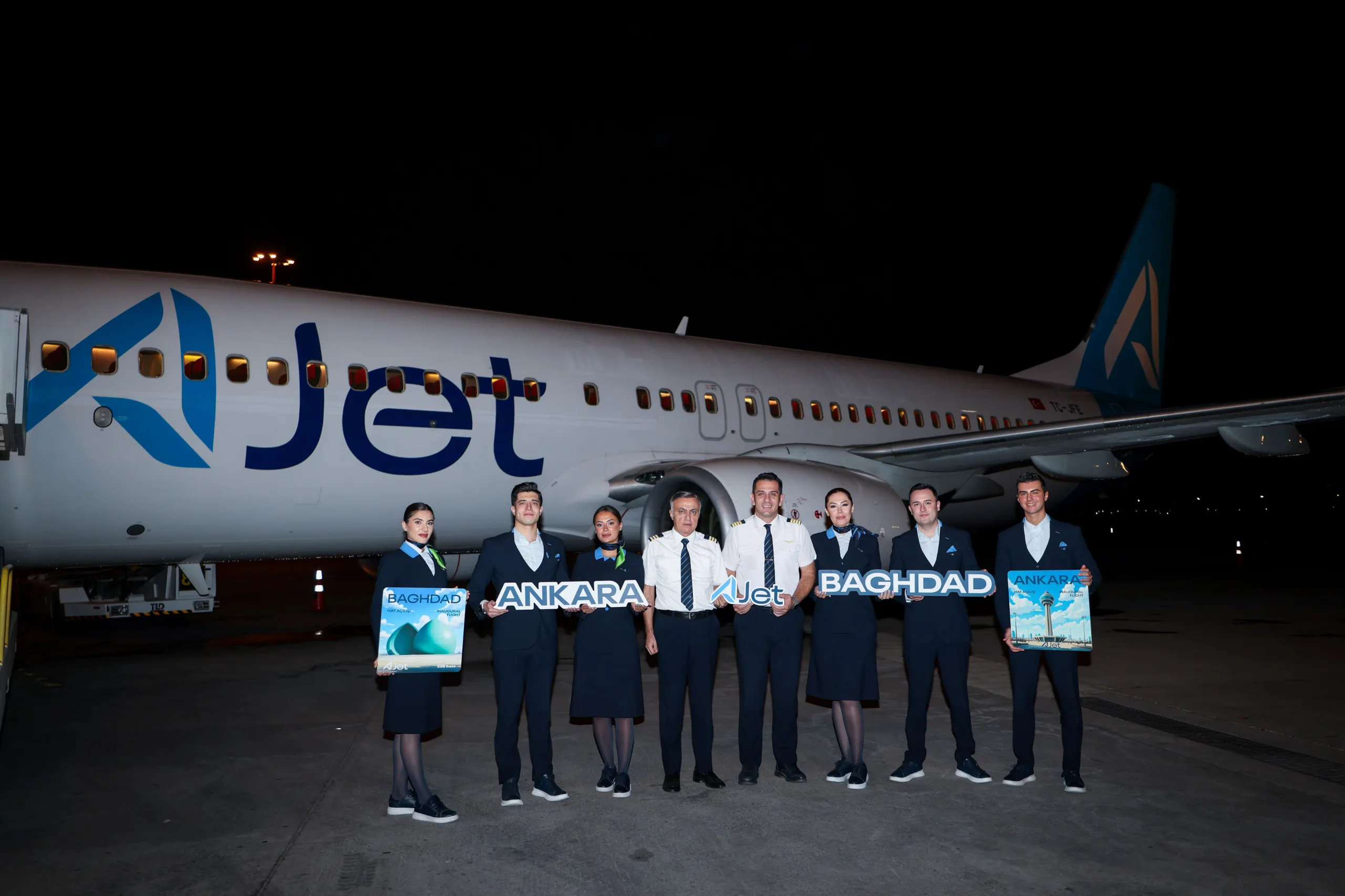 AJet Ankara–Bağdat Uçuşlarını Başlattı. Yeni Hat Açıldı