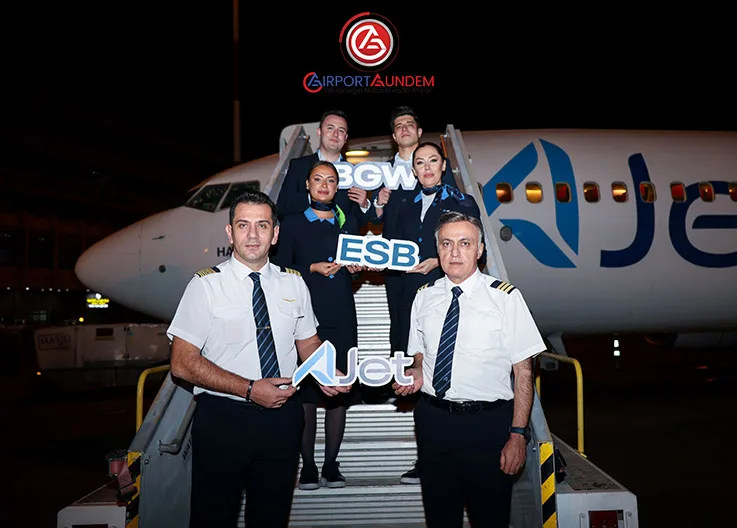 AJet Ankara–Bağdat Uçuşlarını Başlattı. Yeni Hat Açıldı