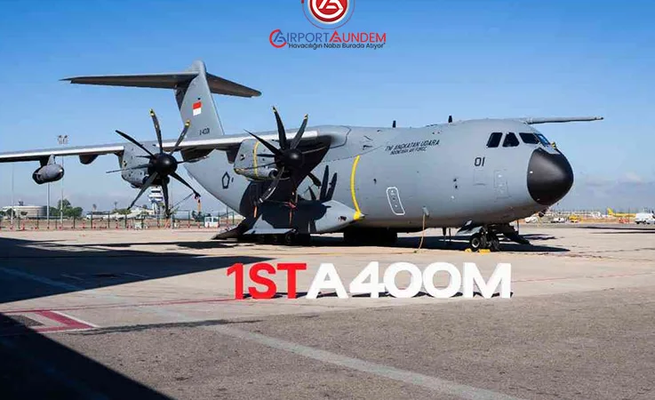 Endonezya’ya İlk A400M Teslim Edildi