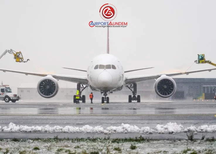 Havayolları uyarıyor: Kış şartları uçuş trafiğini etkiliyor