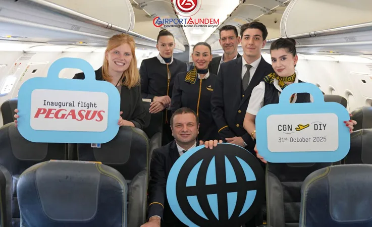 Pegasus, Diyarbakır’ı Avrupa’ya Bağladı: Köln Seferleri Başladı